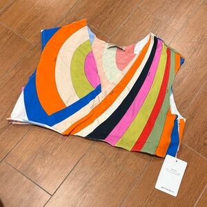 Emilio Pucci Multicolor Striped Top